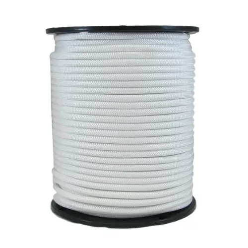 5/16 inch White Polyester Bungee Cord on Industrial Spool